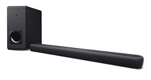 Yamaha YAS-209 Soundbar/TV Lautsprecher (mit integrierter Alexa Sprachsteuerung und kabellosem Subwoofer – mit 3D Surround Sound und Musikstreaming über Bluetooth) schwarz