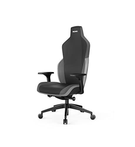 RECARO Rae Essential Grey | Premium Gaming Stuhl mit Synchronmechanik | Ergonomischer Gaming Chair mit hochwertiger Verarbeitung, dezentem Design, auch als Bürostuhl