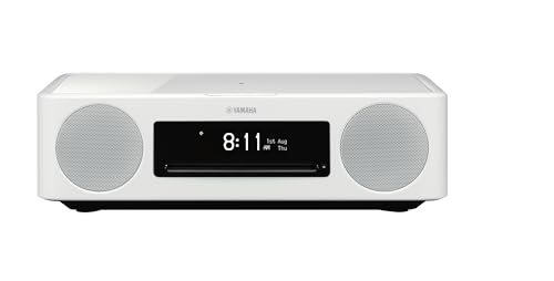 Yamaha MusicCast 200 - weiß - All-in-One-Audiosystem - Alexa Sprachsteuerung - QI-Ladefläche für kabelloses Smartphone-Laden - Von Streaming-Diensten bis hin zu CDs