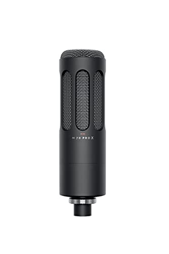 beyerdynamic M 70 PRO X Dynamisches Broadcast-Mikrofon für Streaming und Podcasting mit XLR-Anschluss inkl. Pop-Filter und Mikrofonspinne