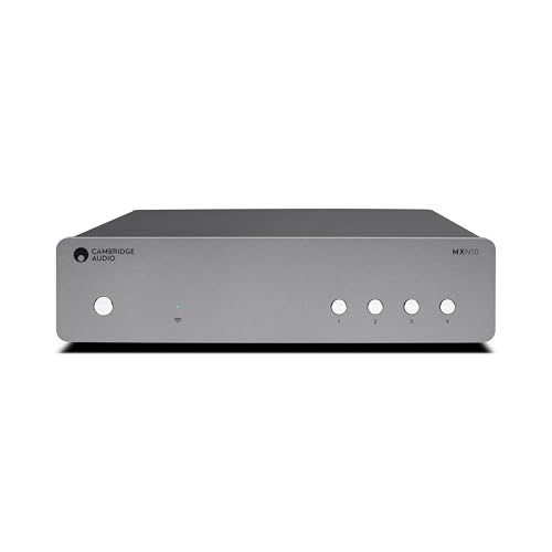 Cambridge Audio MXN 10 - Kompakter, separater, hochauflösender WiFi-Netzwerk-Audioplayer und -Streamer mit Bluetooth 5.0, Internetradio und ESS Sabre DAC - Lunar Grey
