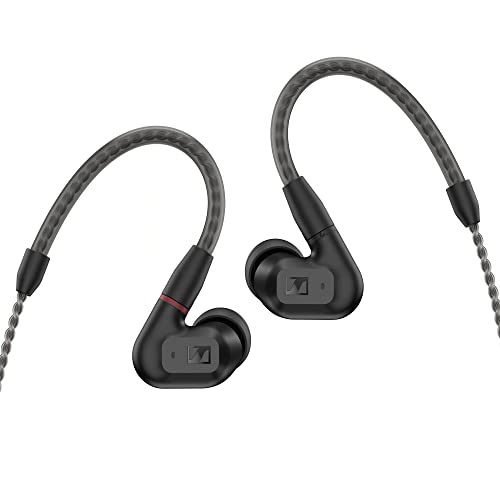 Sennheiser IE 200 kabelgebundene Audiophile Stereo Kopfhörer - In-Ear Earbuds mit Kabel - mit klarem, überlegenem Hi-Fi Sound, lebensechter Intonation und beeindruckendem Bass - Schwarz
