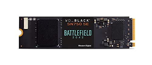WD_BLACK SN750 SE 500 GB NVMe SSD Battlefield 2042 PC Game Code Bundle, mit Lesegeschwindigkeiten von bis zu 3600 MB/s, Gaming SSD