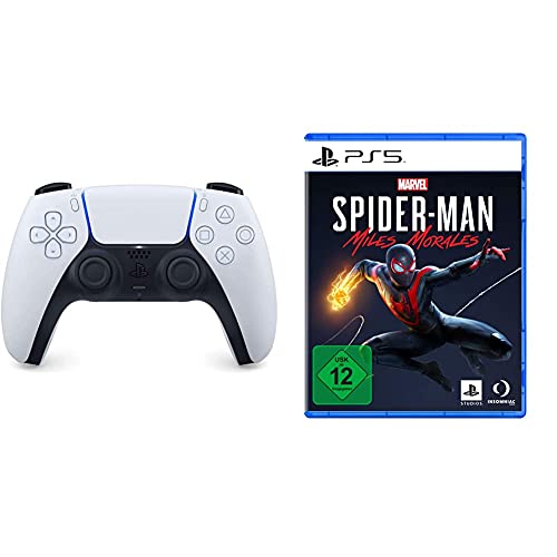 Sony DualSense Wireless-Controller [PlayStation 5] + Marvel's Spider-Man: Miles Morales - [PlayStation 5]