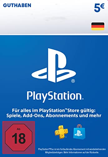 PlayStation Store Guthaben 5 EUR | PSN Deutsches Konto | PS5/PS4 Download Code