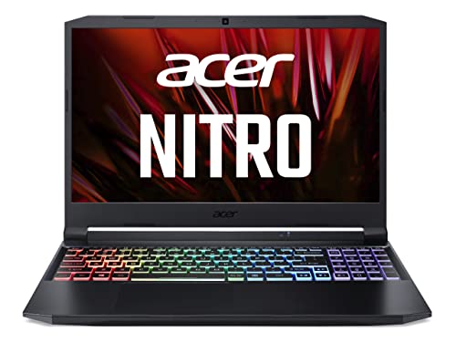 Acer Nitro 5 (AN515-57-930S) Gaming Laptop | 15.6 FHD 144 Hz Display | Intel Core i9-11900H | 16 GB DDR4 RAM | 512 GB SSD | NVIDIA GeForce RTX 3060 | Windows 11 | QWERTZ Tastatur | schwarz