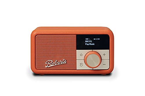 Roberts Revival Petite Kompaktes DAB+/FM-Radio mit Bluetooth, Orange