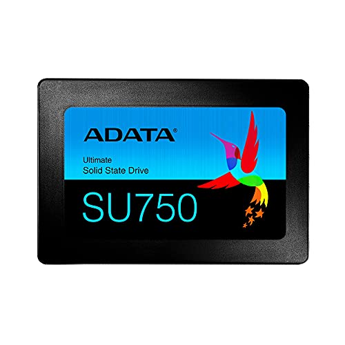 ADATA SASU750SS-1TT-C - 1 TB, interne Solid-State-Drive mit 3D-NAND-Flash, 2.5 Zoll, schwarz
