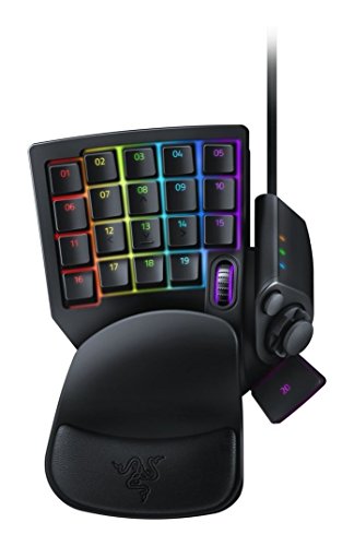 Razer Tartarus V2 - Gaming Keypad (Gamepad mit mecha-membranen Tasten, 32 programmierbare Tasten, 8-Wege Thumbpad, Handballenauflage, Hypershift, RGB Chroma Beleuchtung) Schwarz