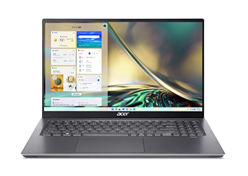 Acer Swift X (SFX16-51G-73D4) Ultrabook / Laptop | 16 FHD Display | Intel Core i7-11390H | 16 GB RAM | 1 TB SSD | NVIDIA GeForce RTX 3050Ti | Windows 11 | QWERTZ Tastatur | grau