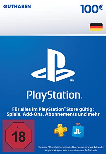 100€ PlayStation Store Guthaben | Deutsches Konto [Code per Email]