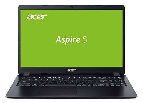 Acer Aspire 5 (A515-43-R6WW) 35,56 cn (15,6 Zoll Full-HD IPS) Multimedia Laptop (AMD Ryzen 5 3500U, 8 GB RAM, 1.000 GB PCIe SSD, Radeon Vega 8 Graphics, Win 10 Home) schwarz