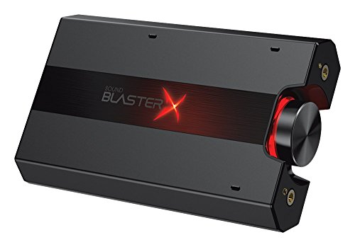 Creative Sound BlasterX G5 externe Soundkarte (7.1 Surround-HD-Audio, Kopfhörerverstärker für Windows PC, Mac und PS4) schwarz