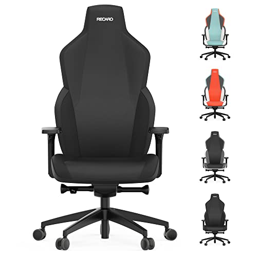 RECARO Rae Essential Black | Premium Gaming Stuhl mit Synchronmechanik | Ergonomischer Gaming Chair mit hochwertiger Verarbeitung, dezentem Design, auch als Bürostuhl
