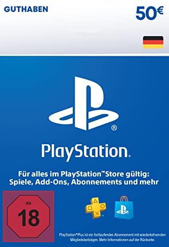 50€ PlayStation Store Guthaben | Deutsches Konto [Code per Email]