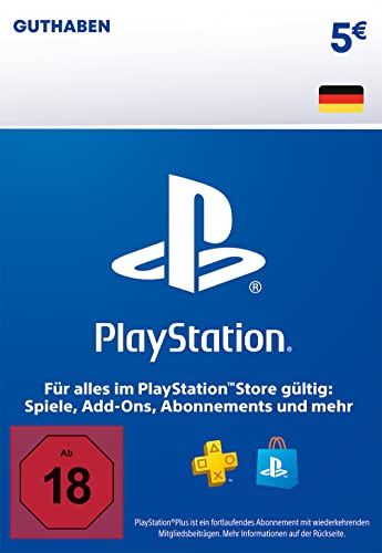 5€ PlayStation Store Guthaben | PSN Deutsches Konto [Code per Email]