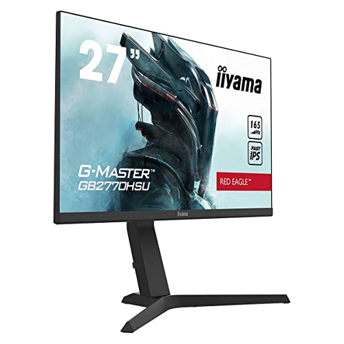 PC-Gaming-Bildschirm - IIYAMA G-Master Red Eagle G2770HSU-B1 - 27 FHD - IPS-Panel - 0,8 ms - 165 Hz - HDMI / DisplayPort - FreeS
