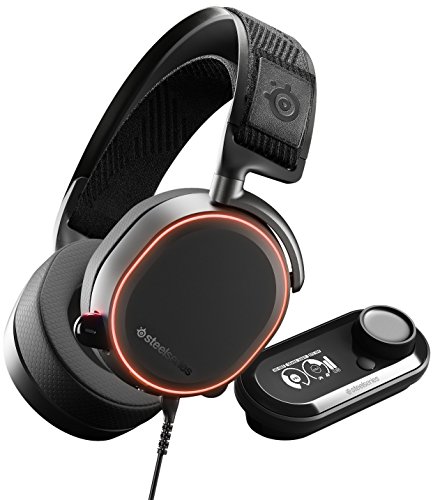 SteelSeries 61453 Arctis Pro GameDAC – Gaming-Headset – zertifizierte hochauflösende Audioqualität – ESS Sabre DAC - Schwarz