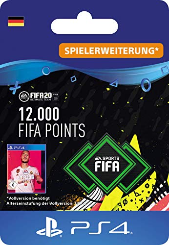 FIFA 20 Ultimate Team - 12000 FIFA Points DLC - PS4 Download Code - deutsches Konto