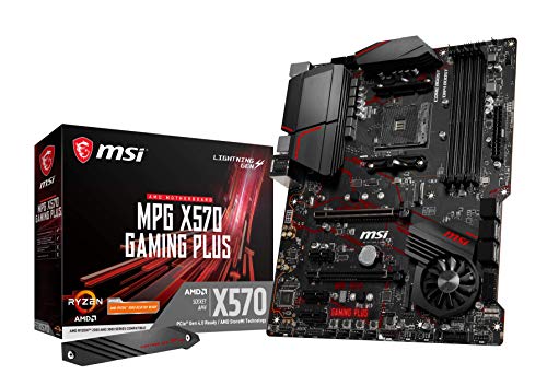 MSI X570 GAMING PLUS AMD AM4 DDR4 m.2 USB 3.2 Gen 2 HDMI ATX Motherboard