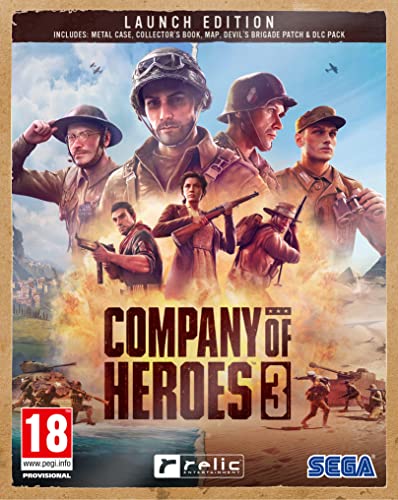 Company of Heroes 3 [Limited Launch Edition] mit Metal Case (100% UNCUT) (Deutsche Verpackung)