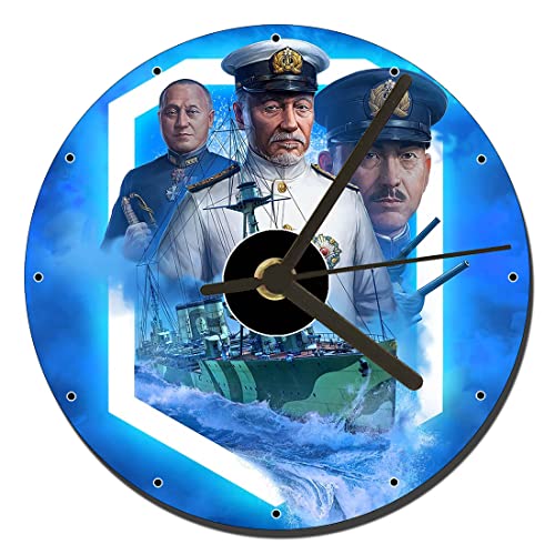 World of Warships Legends Tischuhren CD Clock 12cm