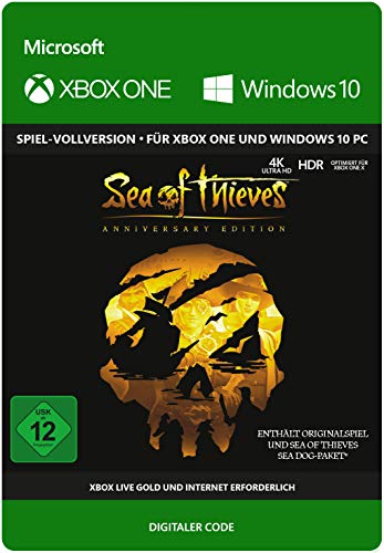 Sea of Thieves: Anniversary Edition | Xbox One/Win 10 PC | Xbox Digital Code | Download Code | inkl. der neuesten Updates „The Arena” und “Tall Tales: Shores of Gold”