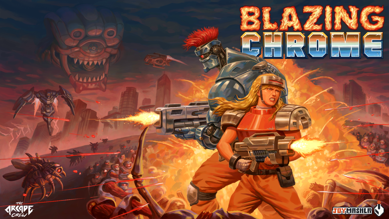 BLAZING CHROME – die klassische Ballerrei erscheint Anfang 2019
