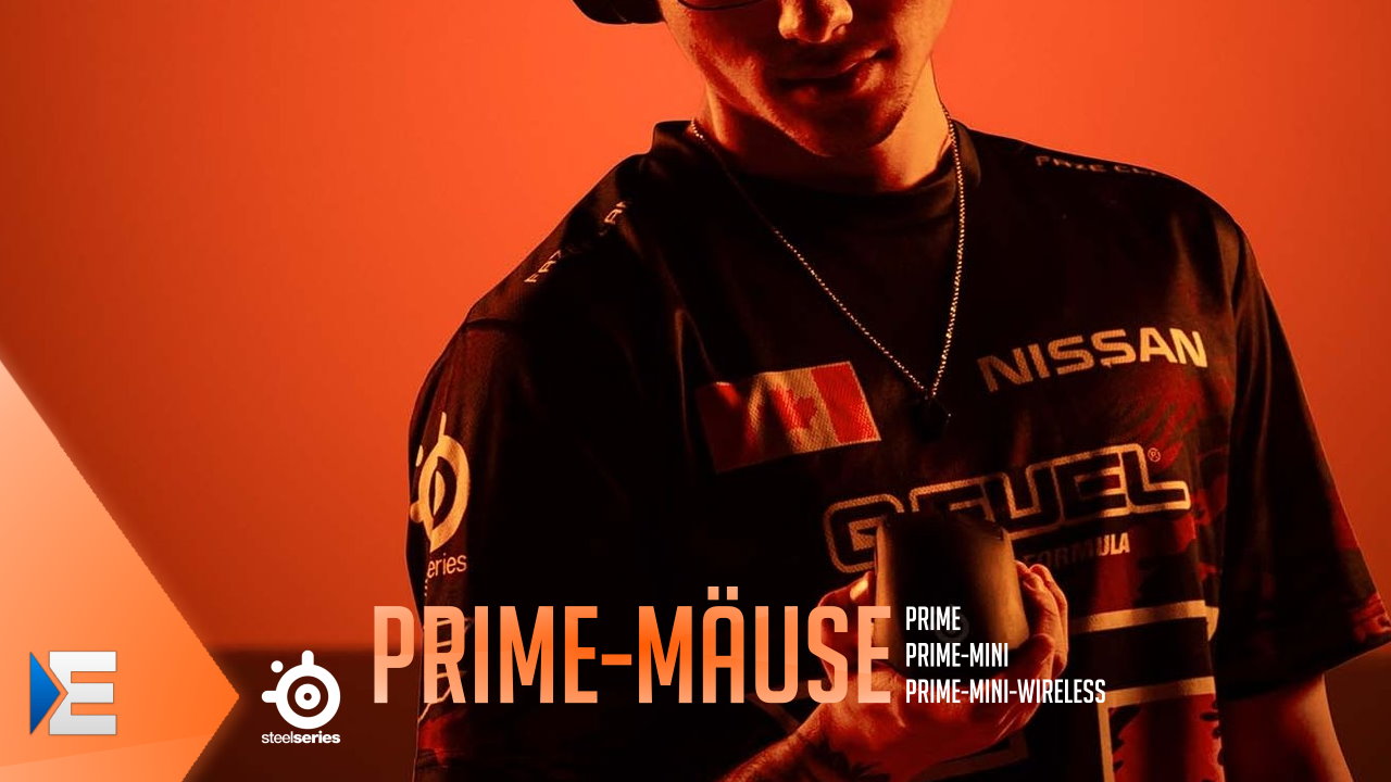 MÃ¤use-Triell – SteelSeries Prime, Prime Mini und Prime Mini Wireless im Test