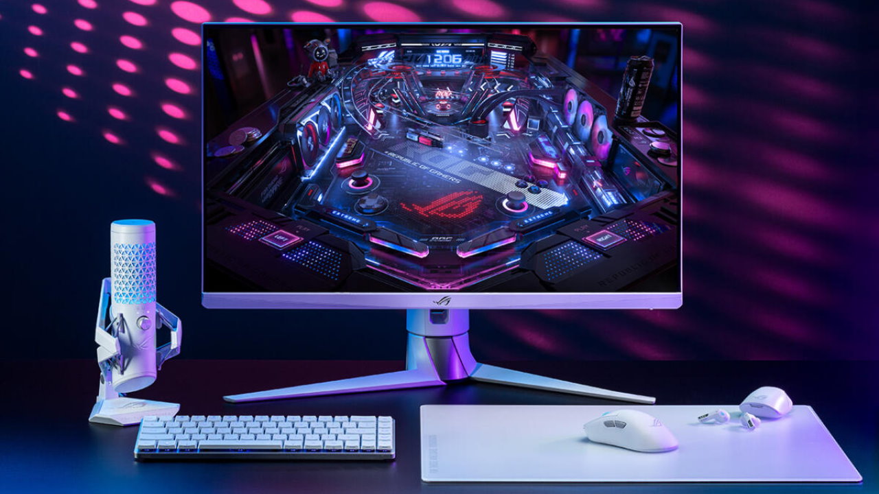 ROG PG27UCDM & XG27AQDPG: ASUS prÃ¤sentiert Monitore â€žZukunft des Gamingsâ€œ