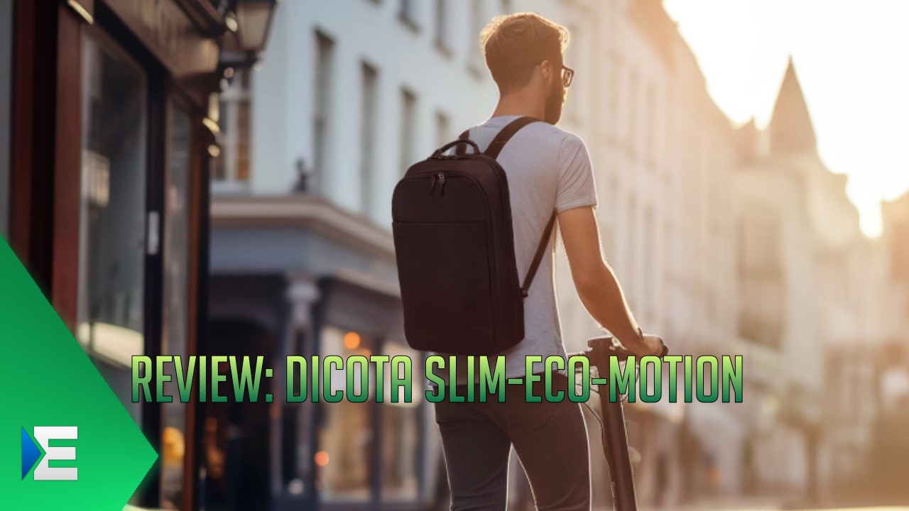 Ã–kologisch sinnvolle LÃ¶sung: Laptop Rucksack Slim Eco MOTION 13 – 15,6 Zoll von DICOTA im Test