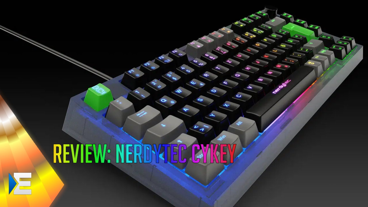 Mechanisches Keyboard im Lichtermeer: nerdytec CYKEY im Test