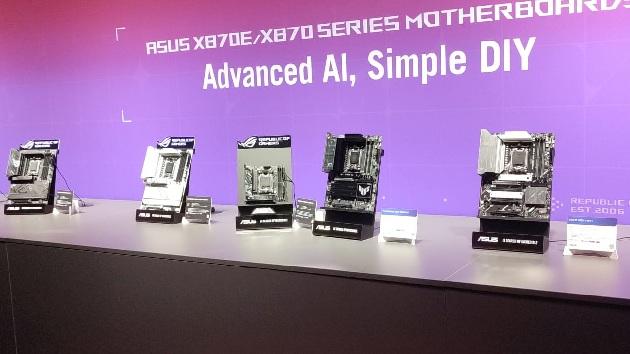 AMD Ryzen 9000 Serie: ASUS prÃ¤sentierte X870E und X870 Mainboards auf der gamescom