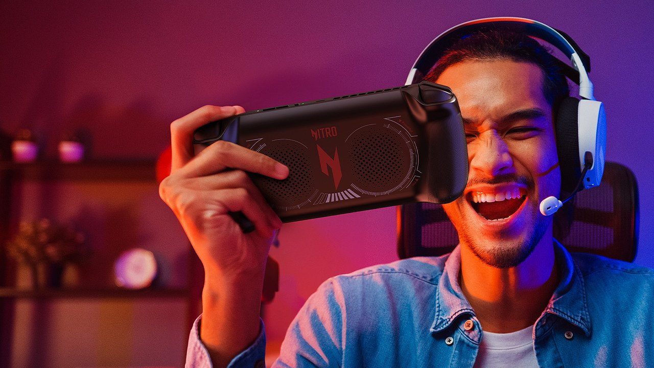 Acer annonciert auf der IFA den Nitro Blaze 7: Leistungsstarkes Gaming-Handheld mit AMD Ryzen 7 8840HS-Prozessor