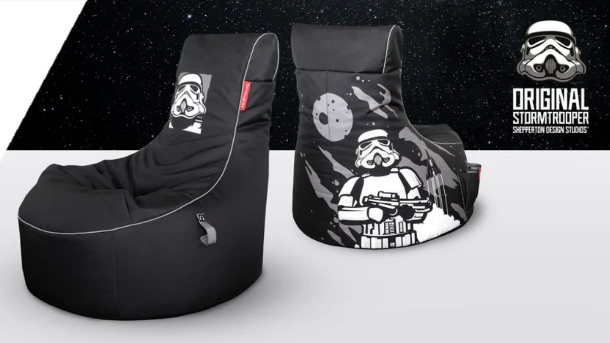 Erster offizieller Stormtrooper Gaming-Sitzsack von Gamewarez