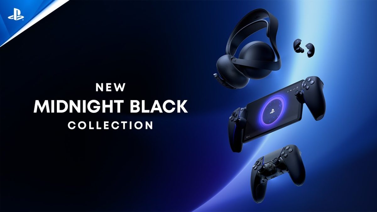Neue PS5-ZubehÃ¶r-Kollektion Midnight Black fÃ¼r Februar’25 angekÃ¼ndigt