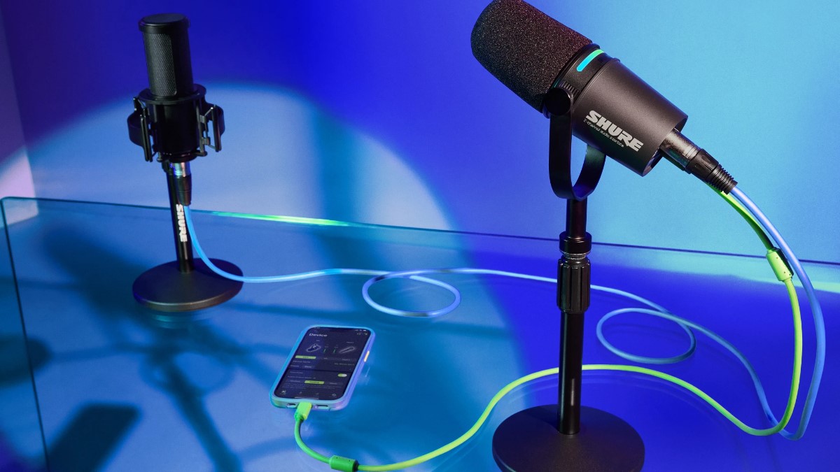 Shure zeigte MV7i auf der CES 2025: Innovatives Mikrofon fÃ¼r Podcasts und Streaming