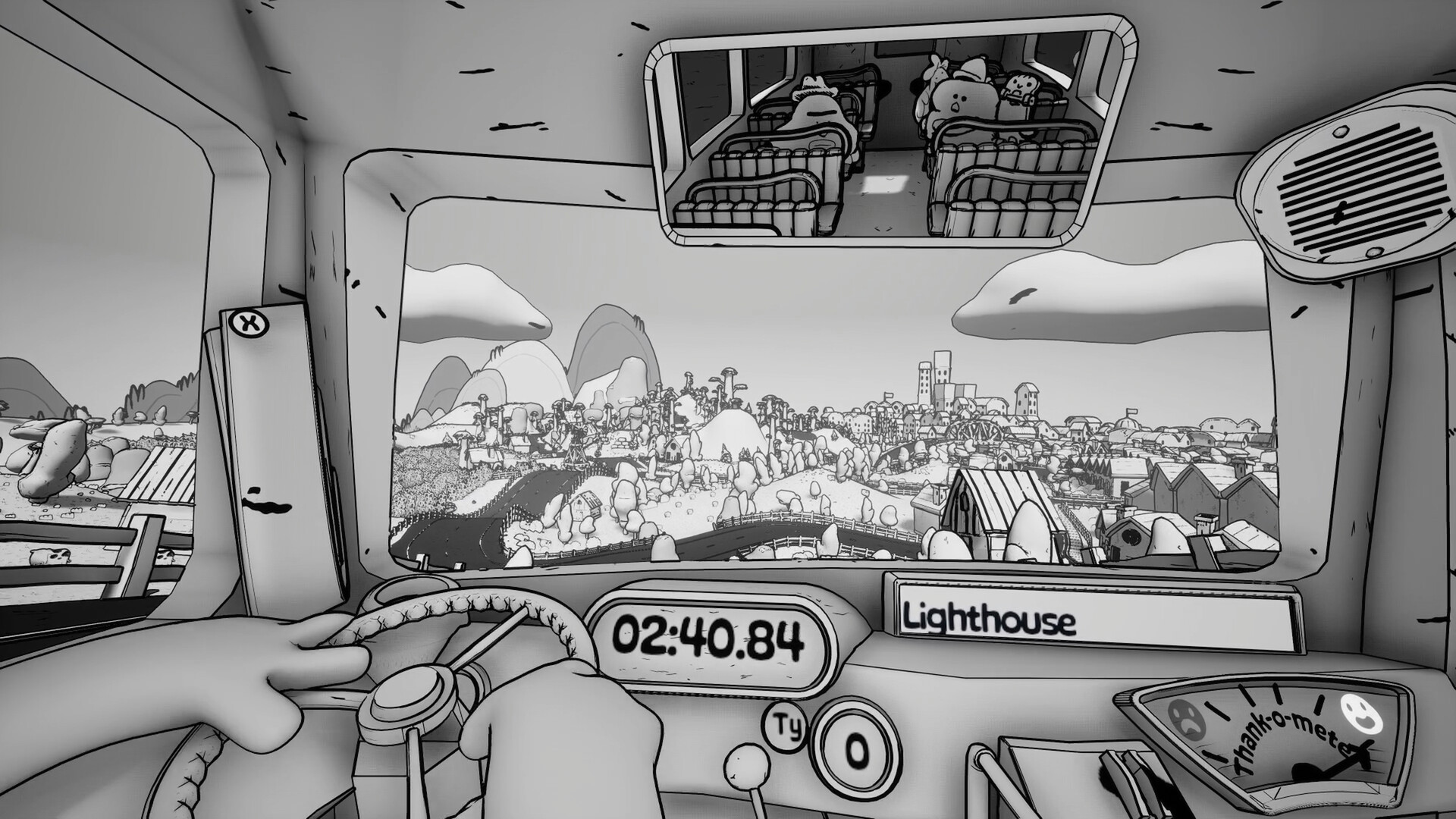 Double Fine: Thank You Bus Driver erscheint am 14. Oktober für den PC